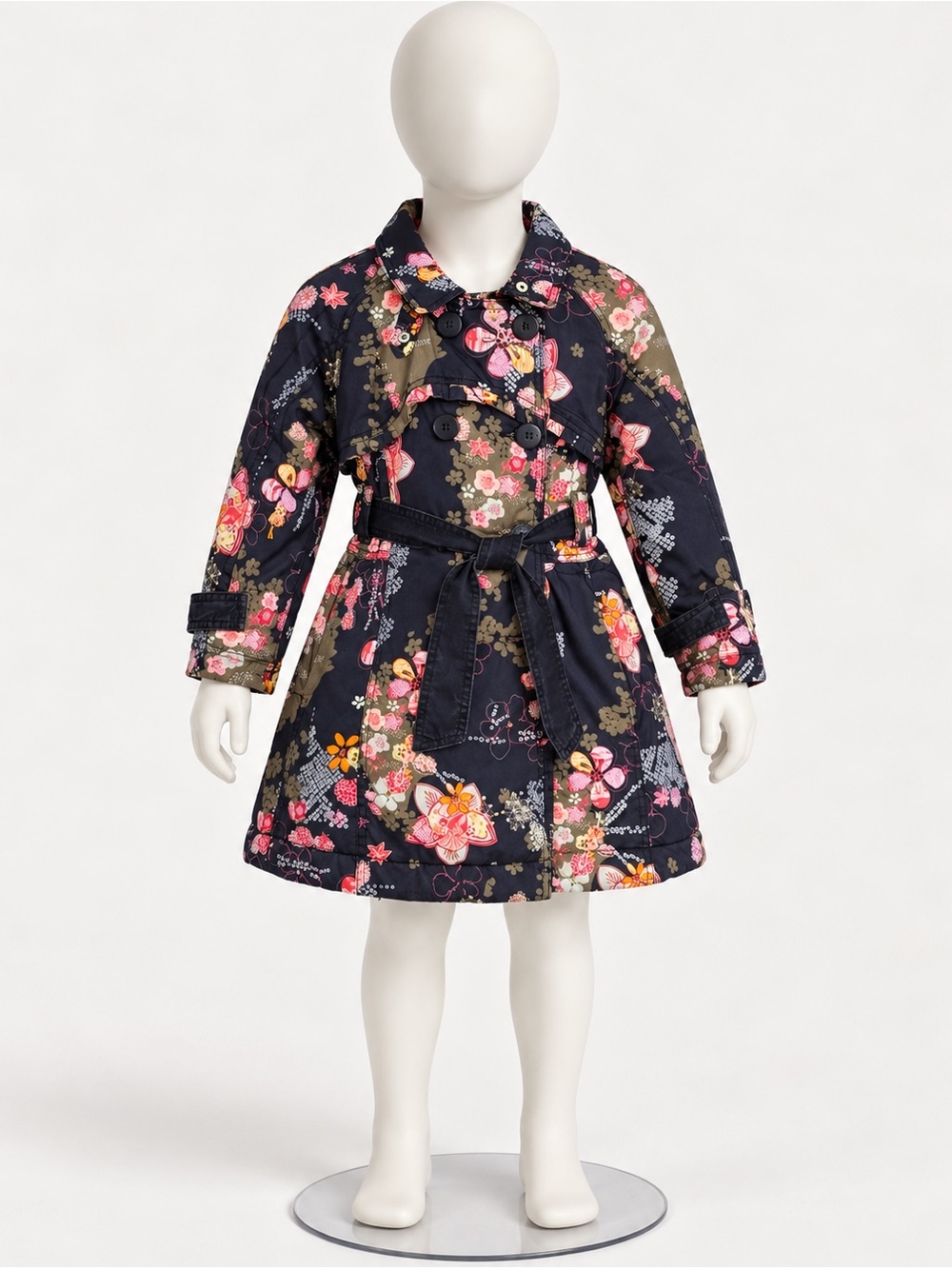CAKEWALK KIDS Girl's Floral Padded Coat